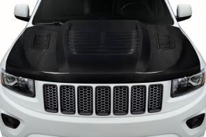 2011-2022 Jeep Grand Cherokee Carbon Creations Venom Hood - 1 Piece