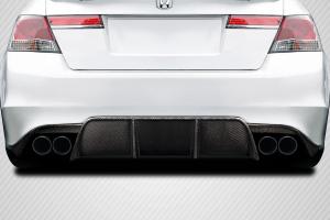 2008-2012 Honda Accord 4DR Carbon Creations Ergo Rear Diffuser - 3 Pieces