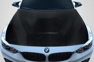 2014-2018 BMW M3 F80 / 2014-2020 M4 F82 F83 Carbon Creations GTS Look Hood - 1 Piece