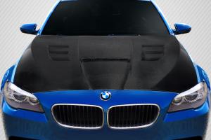 2011-2016 BMW 5 Series F10 4DR Carbon Creations Power Dynamics Hood - 1 Piece