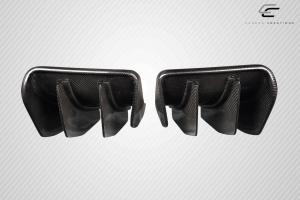 2014-2019 Chevrolet Corvette C7 Carbon Creations GTR Rear Diffuser - 2 Pieces