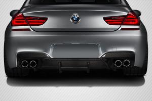 2011-2019 BMW 6 Series F06 F12 F13 Carbon Creations Sceptre Rear Diffuser - 3 Pieces