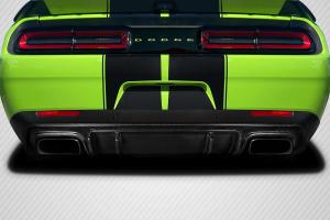 2015-2023 Dodge Challenger Carbon Creations Patriot Rear Diffuser - 1 Piece