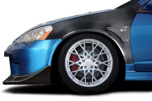 2002-2006 Acura RSX Carbon Creations Apex Front Fenders - 2 Pieces ( +15MM )