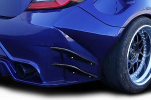 2022-2023 Toyota GR86 / Subaru BRZ Carbon Creations GT Competition Rear Bumper Canards - 4 Pieces