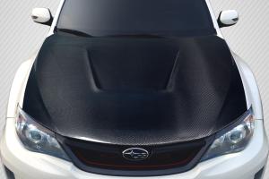 2008-2011 Subaru Impreza 2008-2014 WRX STI Carbon Creations Vortex Hood - 1 Piece