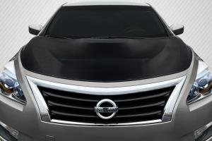 2013-2015 Nissan Altima Carbon Creations Motorwerks Hood - 1 Piece