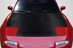 1990-1997 Mazda Miata Carbon Creations OEM Look Hood - 1 Piece