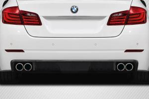 2011-2016 BMW 5 Series F10 4DR Carbon Creations Wave Rear Diffuser - 1 Piece