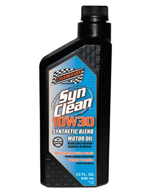 All Vehicles (Universal) Champion Syn-Clean Syn-Blend 10W-30 SN/GF-5 - Quart