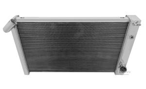 69-72 Corvette Big Block 7.0 427, 7.4 454 V8 Champion Aluminum Radiator - 3 Row