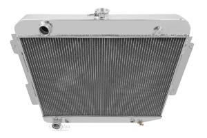 66-69 Charger Champion Aluminum Radiator - 3 Row