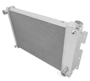 67-69 Camaro Big Block 5.7 V8, 67-69 Firebird/Trans Am 5.2/5.7 V8 Champion Aluminum Radiator - 4 Row