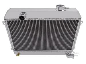 68-73 Datsun 510 1.6 L4 Champion Aluminum Radiator - 3 Row