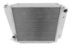 66-77 Bronco with Ford Configuration Champion Aluminum Radiator - 3 Row