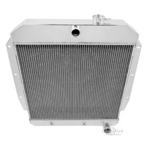 55-59 Chevrolet Truck Champion Aluminum Radiator - 3 Row