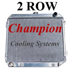 67-71 GTX 426ci V8, 70-71 Challenger 426ci V8, 70-72 Charger 426ci V8, 70-72 Coronet 426ci V8, 72-72 Roadrunner 426ci V8 Champion Aluminum Radiator - 22