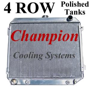 67-71 GTX 426ci V8, 70-71 Challenger 426ci V8, 70-72 Charger 426ci V8, 70-72 Coronet 426ci V8, 72-72 Roadrunner 426ci V8 Champion Aluminum Radiator - 22