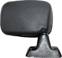 89-95 Toyota Pickup CIPA Manual Remote Mirror - Passenger Side Foldaway Non-Heated (Black)