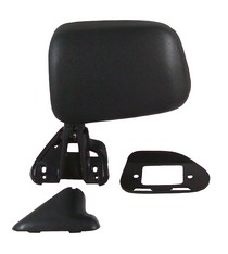 84-89 Toyota 4Runner, 84-89 Toyota Pickup CIPA Manual Remote Mirror - Driver Side Foldaway Non-Heated (Black)