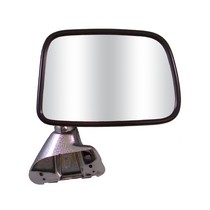 87-89 Toyota 4Runner CIPA Manual Remote Mirror - Passenger Side Foldaway Non-Heated (Chrome)