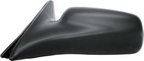 87-91 Toyota Camry CIPA Manual Remote Mirror - Driver Side Non-Foldaway Non-Heated (Black)