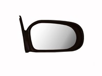 95-98 Toyota Tercel CIPA Manual Remote Mirror - Passenger Side Non-Foldaway Non-Heated - (Black)