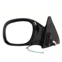 96-00 Toyota Rav4 CIPA Power Remote Mirror - Driver Side Foldaway Non-Heated (Black)