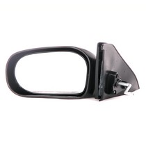 91-94 Toyota Tercel CIPA Manual Remote Mirror - Driver Side Non-Foldaway Non-Heated (Black)