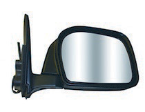 00-02 Toyota 4Runner CIPA Manual Remote Mirror - Passenger Side Foldaway Non-Heated (Black)