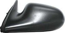 95-98 Nissan 200Sx, 95-99 Nissan Sentra CIPA Manual Remote Mirror - Driver Side Non-Foldaway Non-Heated (Black)