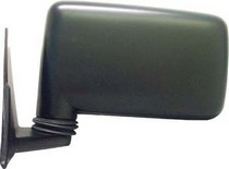 87-90 Nissan Sentra CIPA Manual Remote Mirror - Driver Side Foldaway Non-Heated (Black)