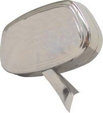 80-81 Pontiac Bonneville, 80-90 Buick Electra, 80-90 Buick Lesabre, 80-90 Oldsmobile 98, 80-90 Oldsmobile Custom Cruiser, 80-90 Oldsmobile Delta 88 CIPA Power Remote Mirror - Passenger Side Non-Foldaway Non-Heated Chrome