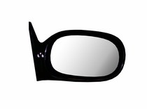 98-02 Chevrolet Prizm CIPA Manual Remote Mirror - Passenger Side Foldaway Non-Heated - (Black)