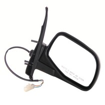 2001 Ford Explorer Sport, 92-96 Ford Bronco, 95-01 Ford Explorer, 97-01 Mercury Mountaineer CIPA Power Remote Mirror - Passenger Side Foldaway Non-Heated - (Black)