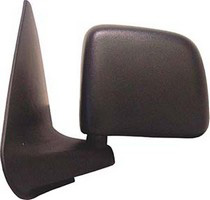 93-97 Ford Ranger CIPA Manual Remote Mirror - Driver Side Foldaway Non-Heated (Black)