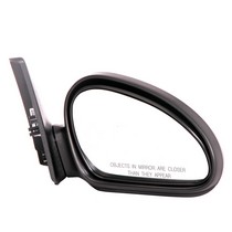 98-02 Ford Escort CIPA Manual Remote Mirror - Passenger Side Non-Foldaway Non-Heated - (Black)