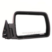 84-93 Jeep Grand Wagoneer, 84-96 Jeep Cherokee (Xj), 86-92 Jeep Comanche CIPA Manual Remote Mirror - Passenger Side Non-Foldaway Non-Heated - (Black)