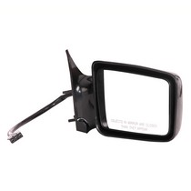 87-90 Dodge Caravan, 87-90 Plymouth Voyager, 88-90 Dodge Grand Caravan, 88-90 Plymouth Grand Voyager CIPA Power Remote Mirror - Passenger Side Non-Foldaway Non-Heated - (Black)