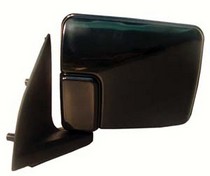 87-93 Dodge Ram 50 Pickup CIPA Manual Remote Mirror - Driver Side Foldaway Non-Heated (Black)