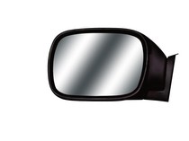 97-01 Jeep Cherokee (Xj) CIPA Manual Remote Mirror - Driver Side Foldaway Non-Heated (Black)