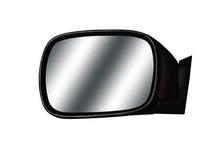 97-01 Jeep Cherokee (Xj) CIPA Power Remote Mirror - Driver Side Foldaway Non-Heated (Black)