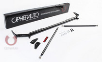 79-94 Ford Mustang Cipher Auto Racing Harness Bar - Black Powder Coated