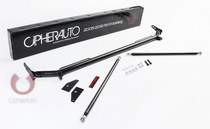 95-04 Ford Mustang Cipher Auto Racing Harness Bar - Black Powder Coated