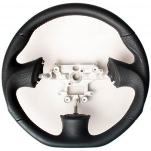 Mazda Miata NB Enhanced Steering Wheel for Mazda Miata NB Leatherette with Grey Stitching