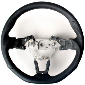 Mazda Miata ND Enhanced Steering Wheel for Mazda Miata ND Leatherette with Grey Stitching