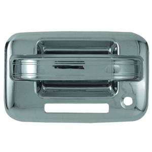 2004-2013 Ford F150 Coast to Coast Door Handle Covers with Passenger Side Key Hole and with Key Pad - Chrome (4-Piece)