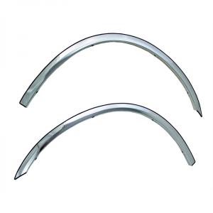 2006-2010 Dodge Charger Coast to Coast Short Fender Trim - Polished Stainless Steel (4-Piece)