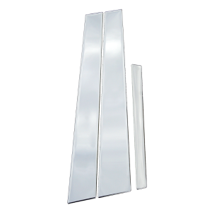 2011-2013 Chrysler 300 Coast to Coast Pillar Post Covers - Polished Stainless Steel (6-Piece)