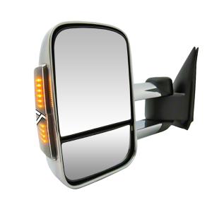 2003-2007 Chevrolet Silverado Coast to Coast ProEFX Replacement Tow Mirrors - Chrome